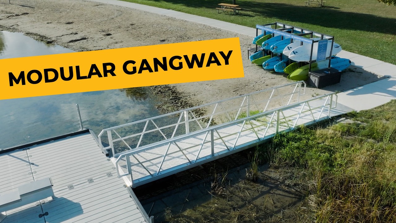 Great Lakes Lift Modular Gangway Features