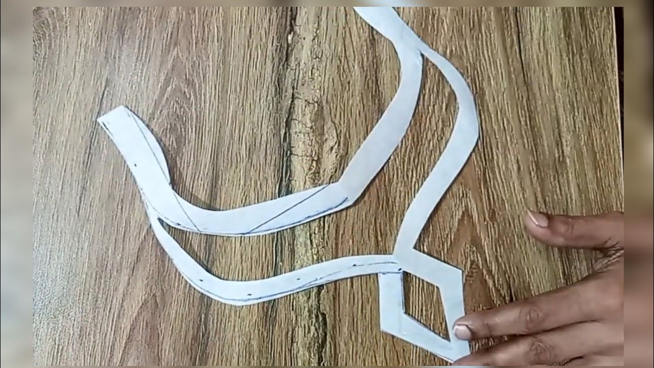 Modern Double Neck Design | Drafting and stitching | Fashion World🌍