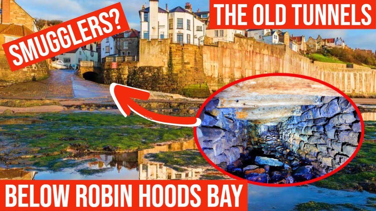 The Old Tunnels below Robin Hoods Bay #whitby #yorkshire