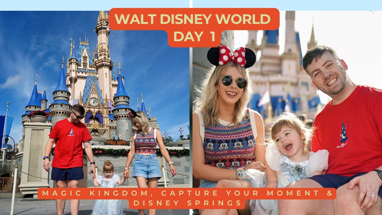 Первый день в Walt Disney World | Magic Kingdom | Запечатлейте момент | Polite Pig | Disney Springs