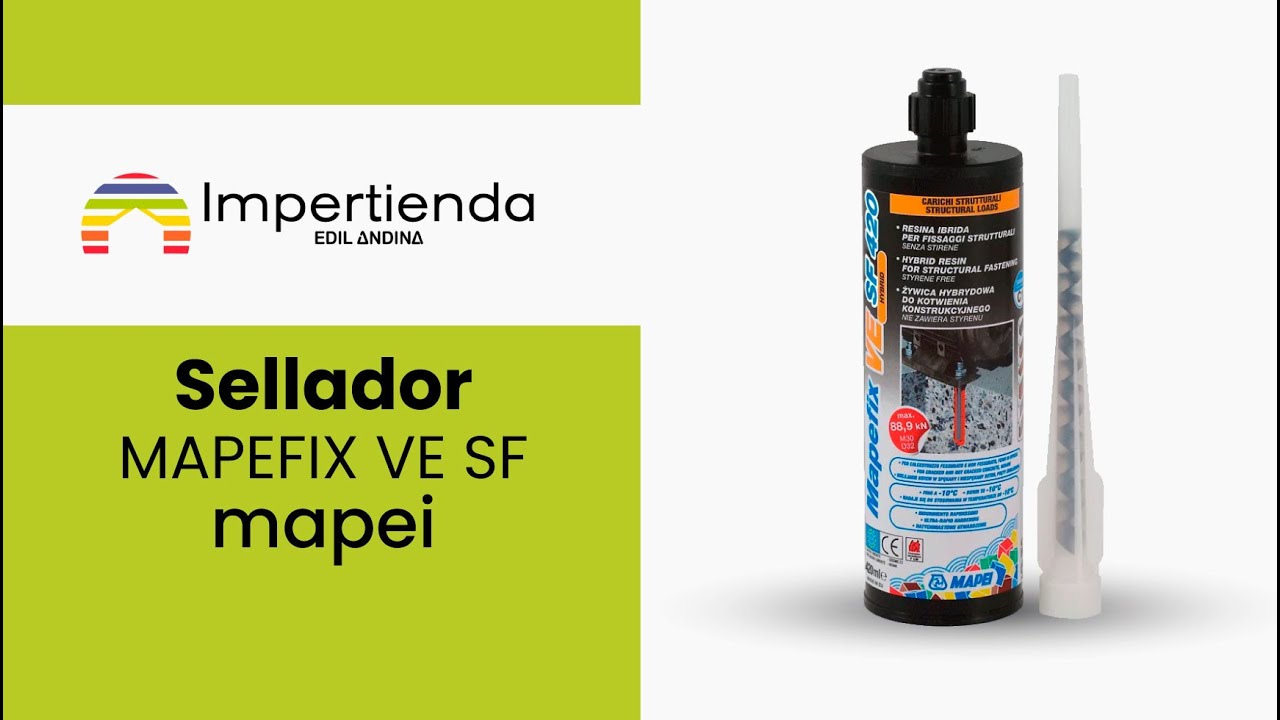 Cómo USAR y APLICAR Selladores MAPEFIX VE SF Mapei | Impertienda