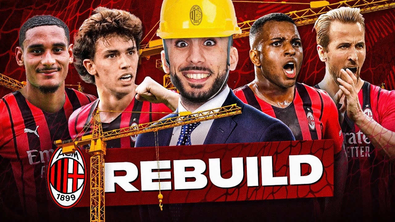 🔥 REBUILDING del MILAN! la SQUADRA del FUTURO! FIFA 22 CARRIERA ALLENATORE CHALLENGE