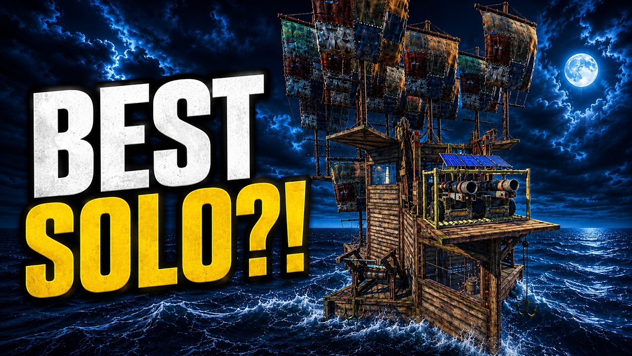 Best Solo Boat Base I've Built So Far | Rust Boat Build 2026