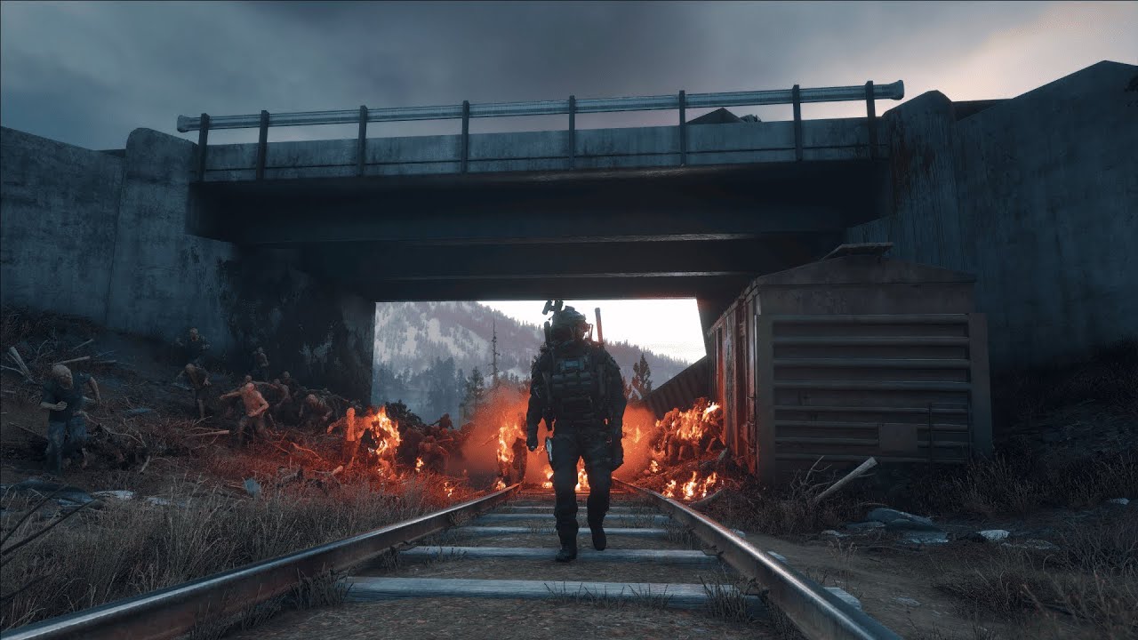 SAVING THE HUMAN POPULATION BEHIND THE SCARY WWZ VIRUS ATTACK!!! DAYSGONE