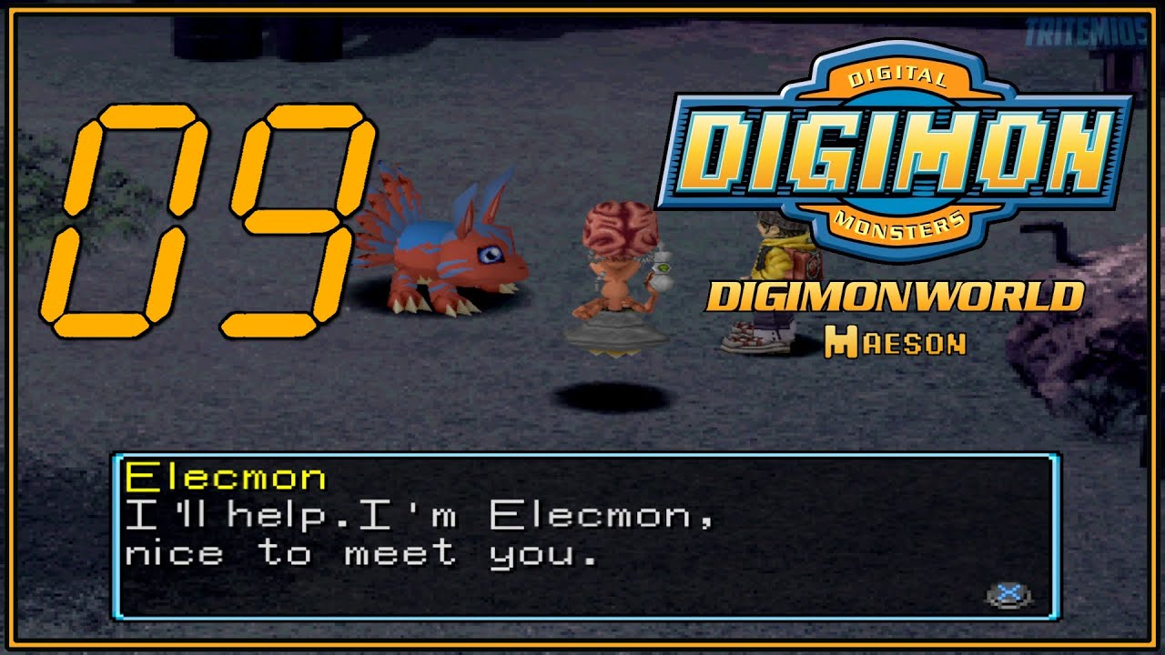 Digimon World Maeson #9 - Drimogemon, Elecmon, Patamon & Biyomon Recruitment - (No Commentary)