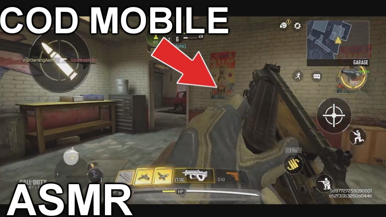 ASMR играем в COD MOBILE против трайхардов | Расслабляющий ASMR-геймплей COD