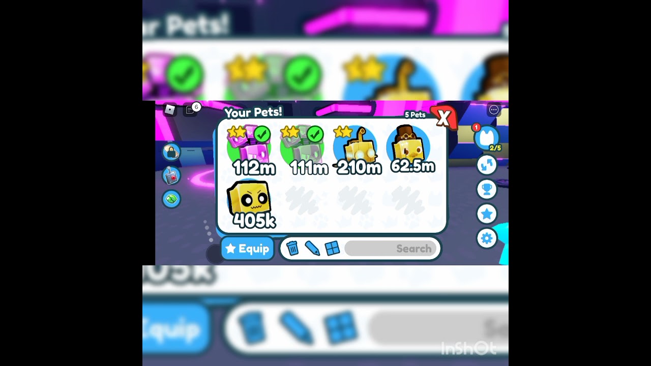 claiming dark matter pets in pet simulator X #subscribe #roblux