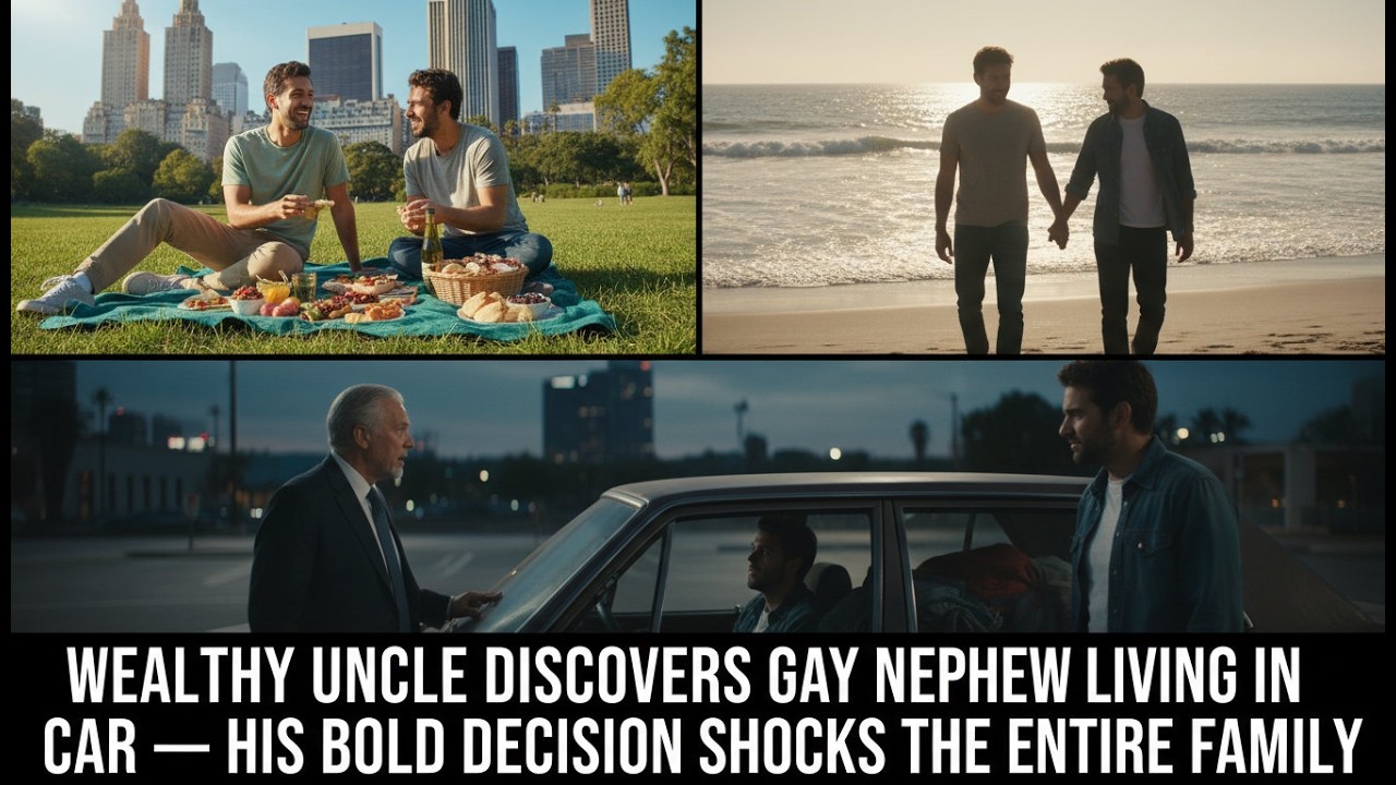 Wealthy Uncle Discovers Gay Nephew Living in Car — His Bold Decision Shocks the Entire Family