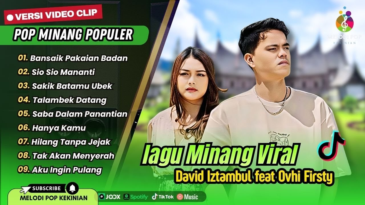 BANSAIK PAKAIAN BADAN - David Iztambul feat Ovhi Firsty | SIO SIO MANANTI | LAGU MINANG TERBARU
