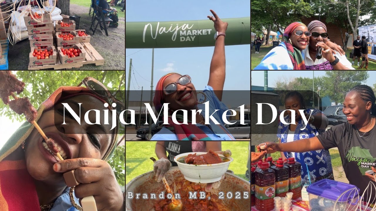 How Far Does $100 Go at a Nigerian Market in Canada? | Naija Market Day Brandon Manitoba | Buy Sell