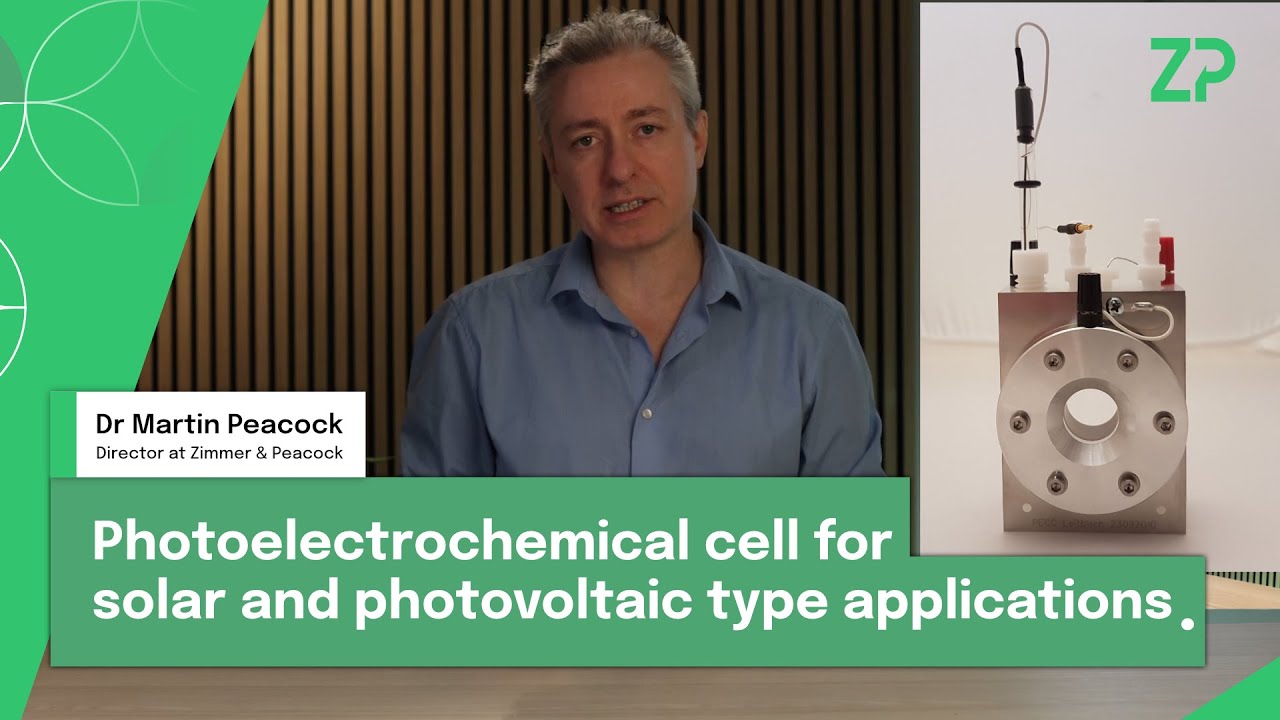 Photoelectrochemical cell for solar and photovoltaic type applications