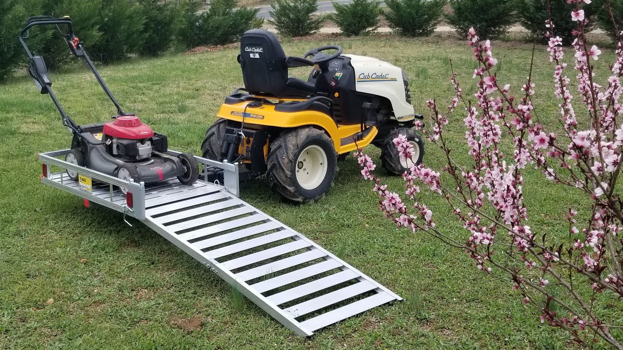 Honda HRX217 Lawn Mower Hover Transport MAXXHAUL CARGO CARRIER JOHNNY PRODUCTS ELECTRIC SLEEVE HITCH
