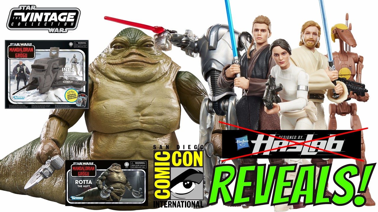 Nowości Hasbro Vintage Collection z SDCC 2026! Jest o czym dyskutować! BRAK HASLAB DLA TVC!
