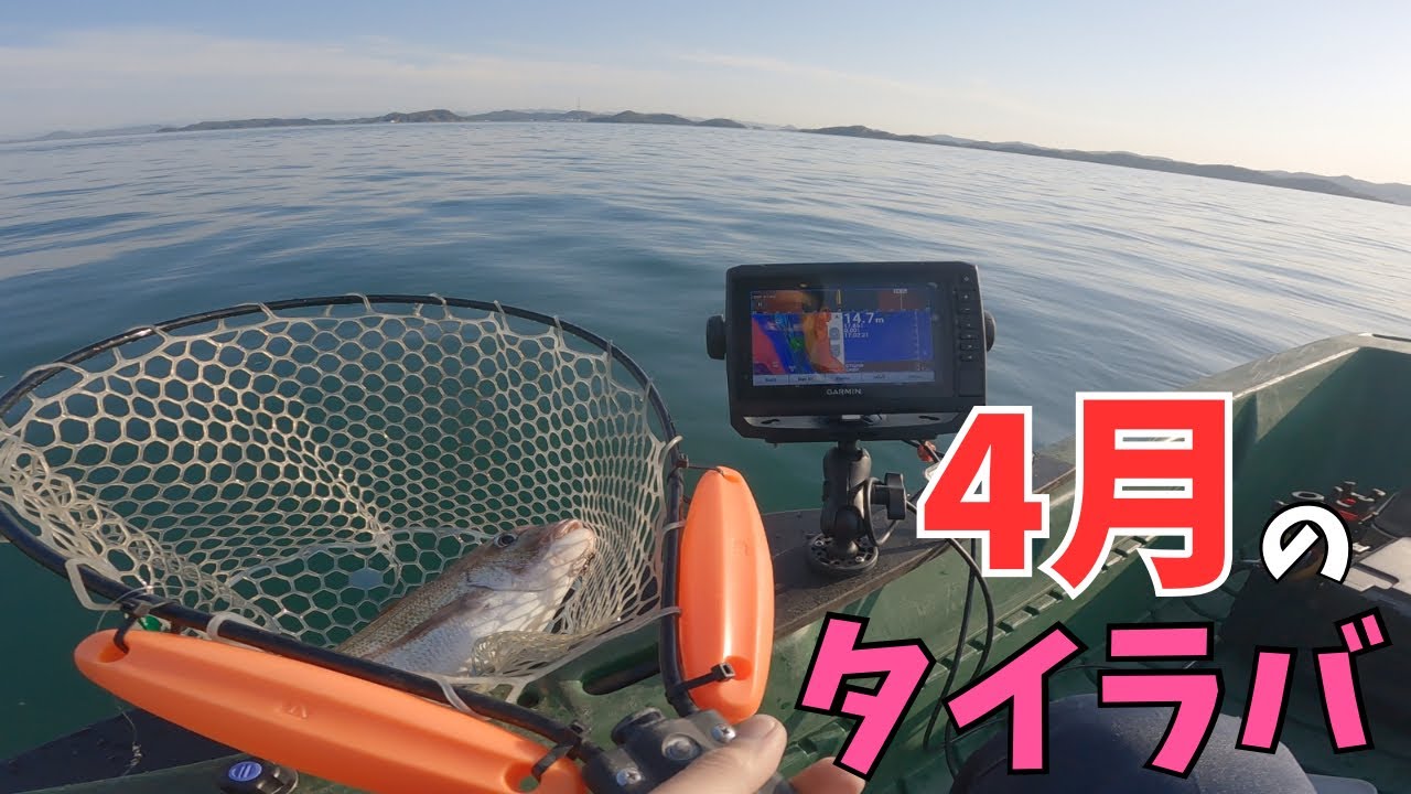 粘り勝ち！タイラバで良型マダイGet!!【2馬力ボート釣り#9】