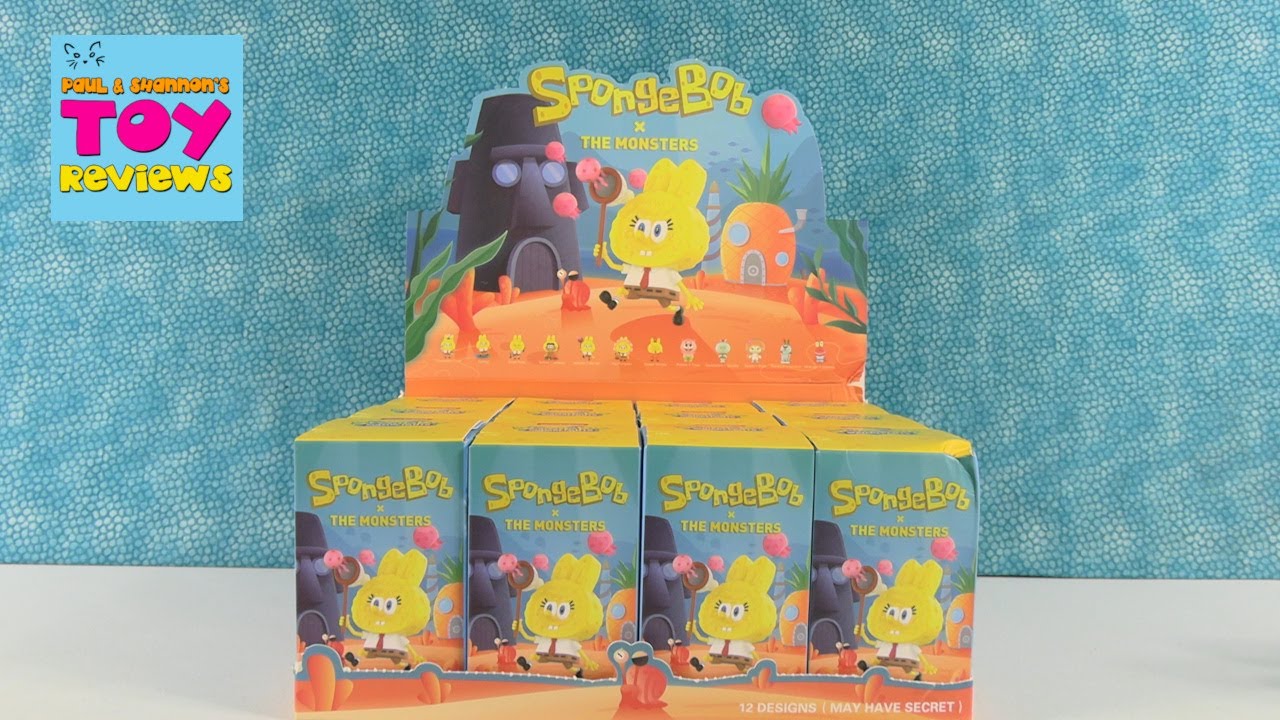 Spongebob The Monsters Pop Mart Blind Box Figure Unboxing Review | PSToyReviews