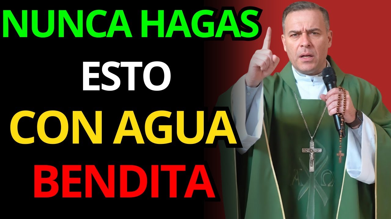 NUNCA LO HAGAS CON AGUA BENDITA O ABRIRÁS PUERTAS | Pbro. Javier Martín