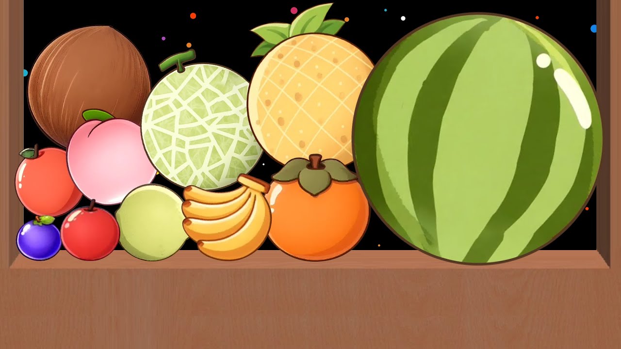 JUICY FRUIT DROP - Can We Make the 🍉 BIGGEST FRUIT? Drop & Merge to MAX LEVEL! 🤔