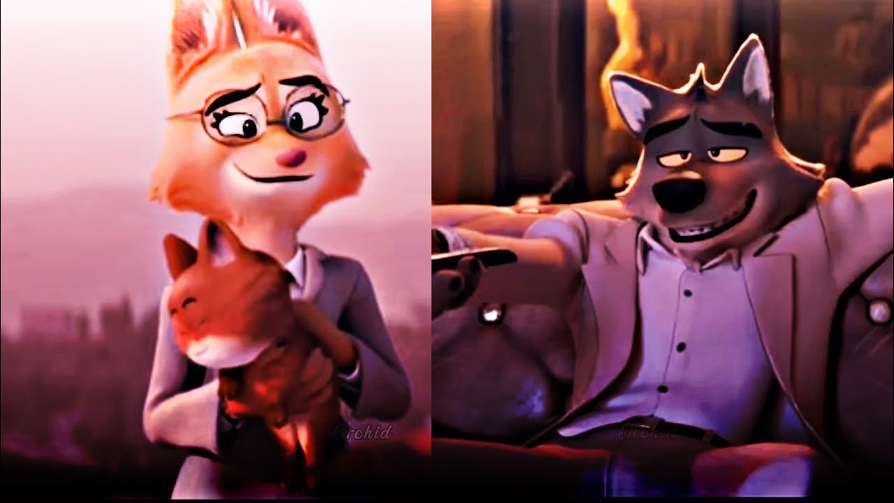 Mr Wolf x Diane | Kiss From A Rose | AMV | The Bad Guys