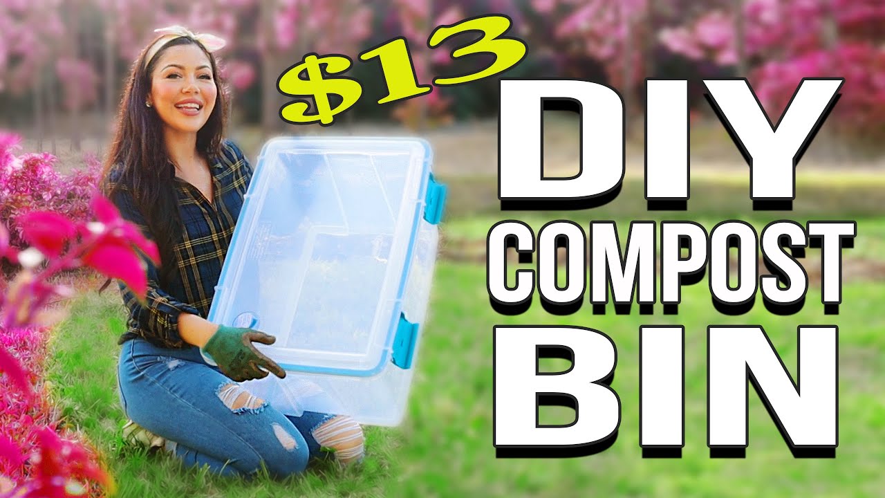 Kompostownik DIY za 13 dolar&oacute;w! Łatwy i niedrogi &ndash; porady ogrodnicze