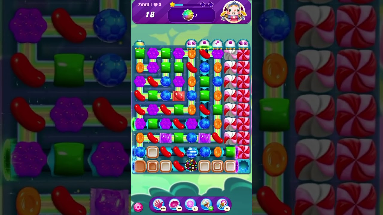 7665 Candy Crush Saga Level 7665 Walkthrough