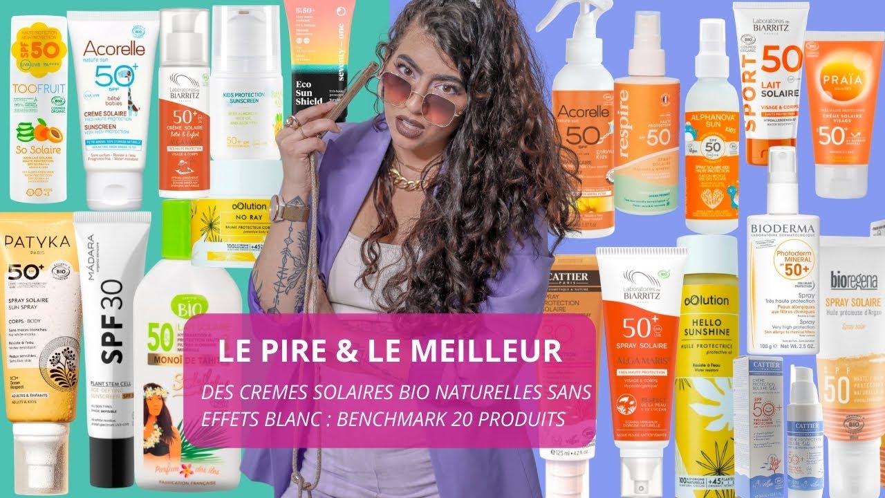 LE KOHLANTA DES CRÈMES SOLAIRES BIO + application en direct
