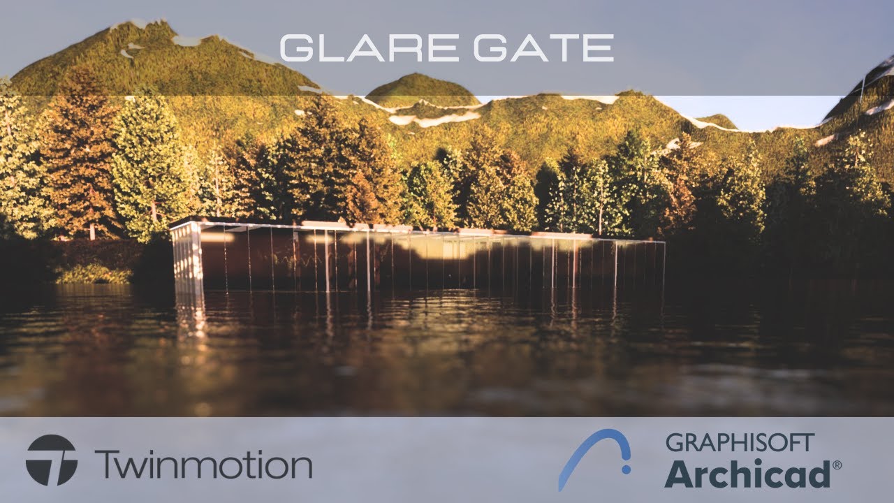 GLARE GATE | Architectural Visualization | Twinmotion | Archicad