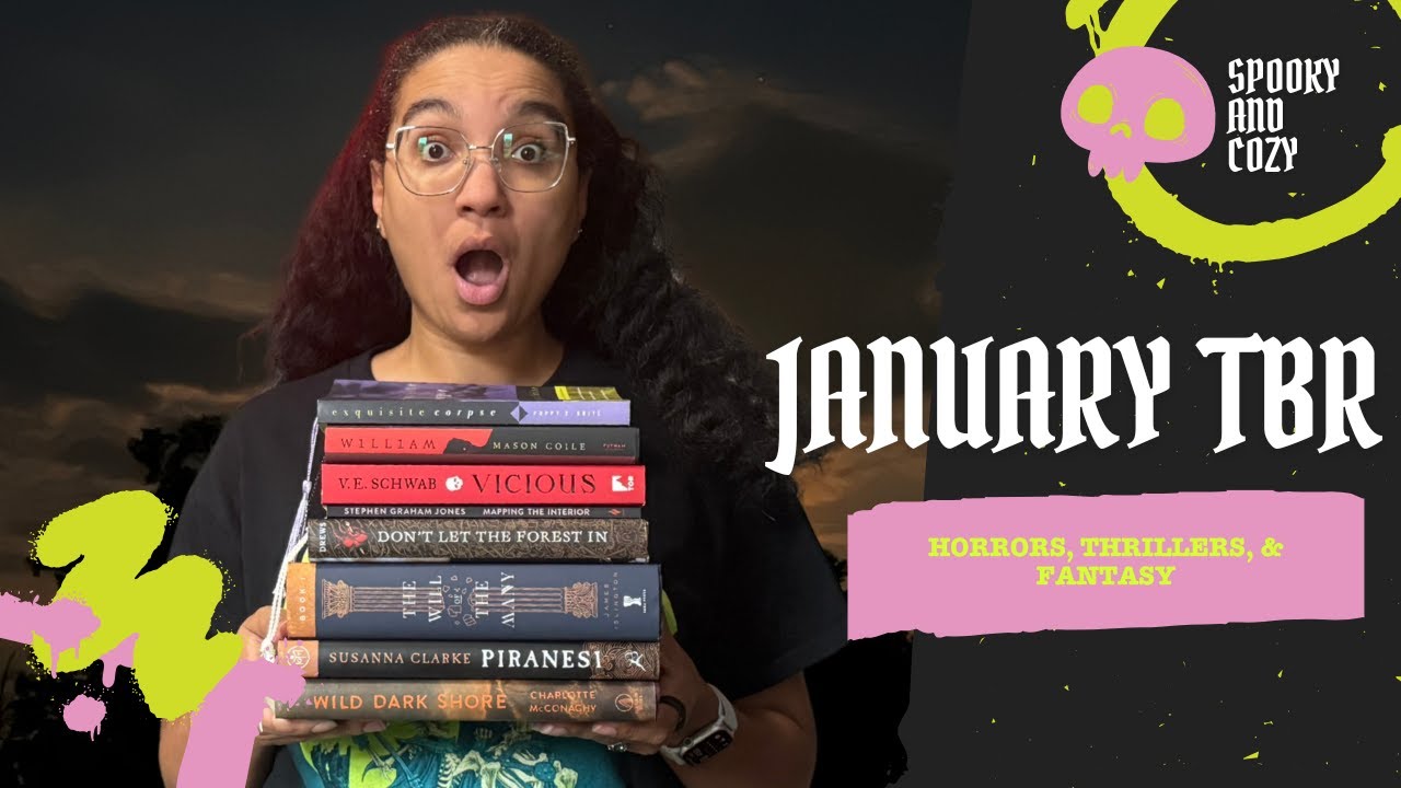 📚 January TBR 2026 | Horror, Thriller & Other Books I’m Reading This Month