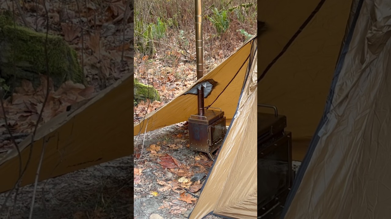 Hot tenting-pomoly stovehut 70