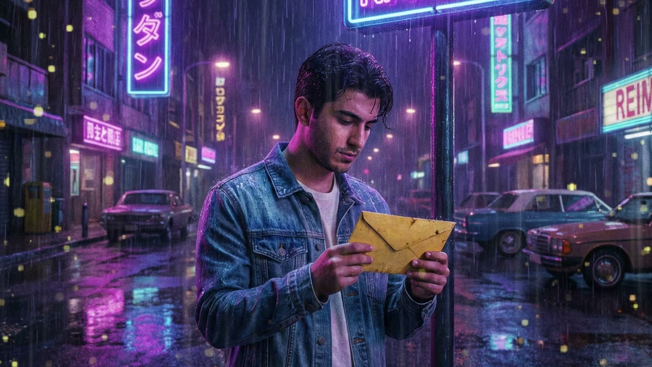 Karzan - Namayak (A Letter) 📩 | 80s Synthwave Kurdish | کارزان - نامەیەک