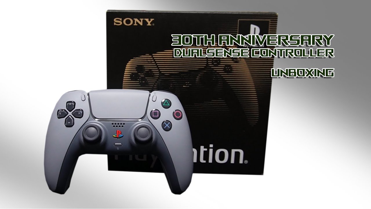 Unboxing Dualsense controller 30th anniversary Limited edition