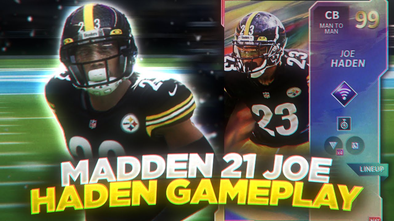 99 OVR LTD JOE HADEN GAMEPLAY! TOP TIER CORNER! MADDEN 21 ULTIMATE TEAM LIMITED EDITIONS