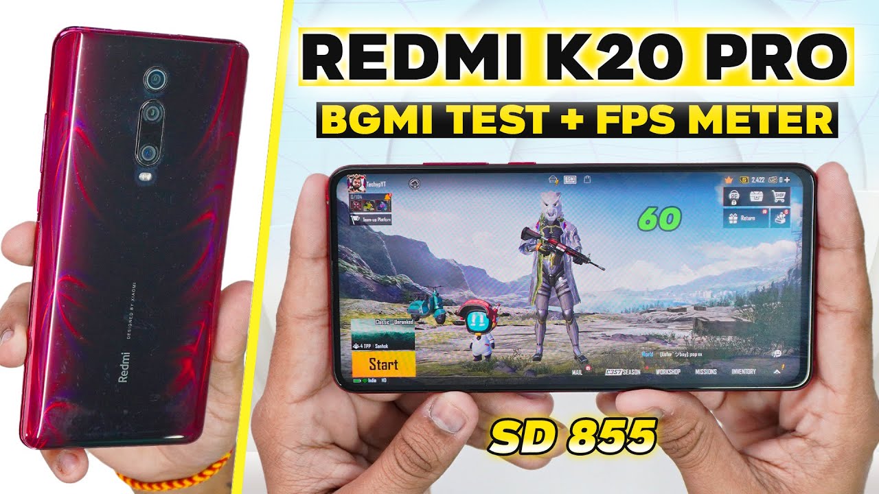 Redmi K20 Pro PUBG Test with FPS Meter in 2023