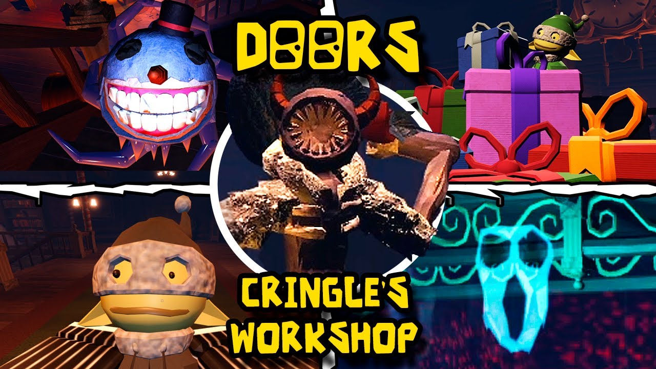 DOORS: Cringle's Workshop | Juego Completo (Evento Navidad) - Roblox