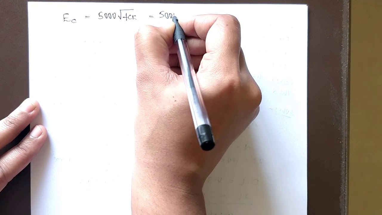 M1 - Problem on Short Term Deflection