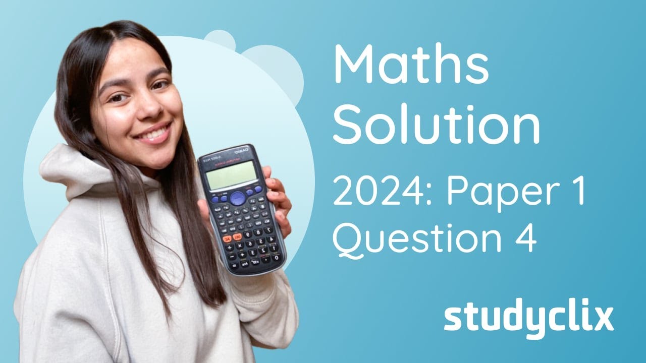 Leaving Cert Maths HL 2024 - P1 Q4 Solution Video | Studyclix Solution Videos