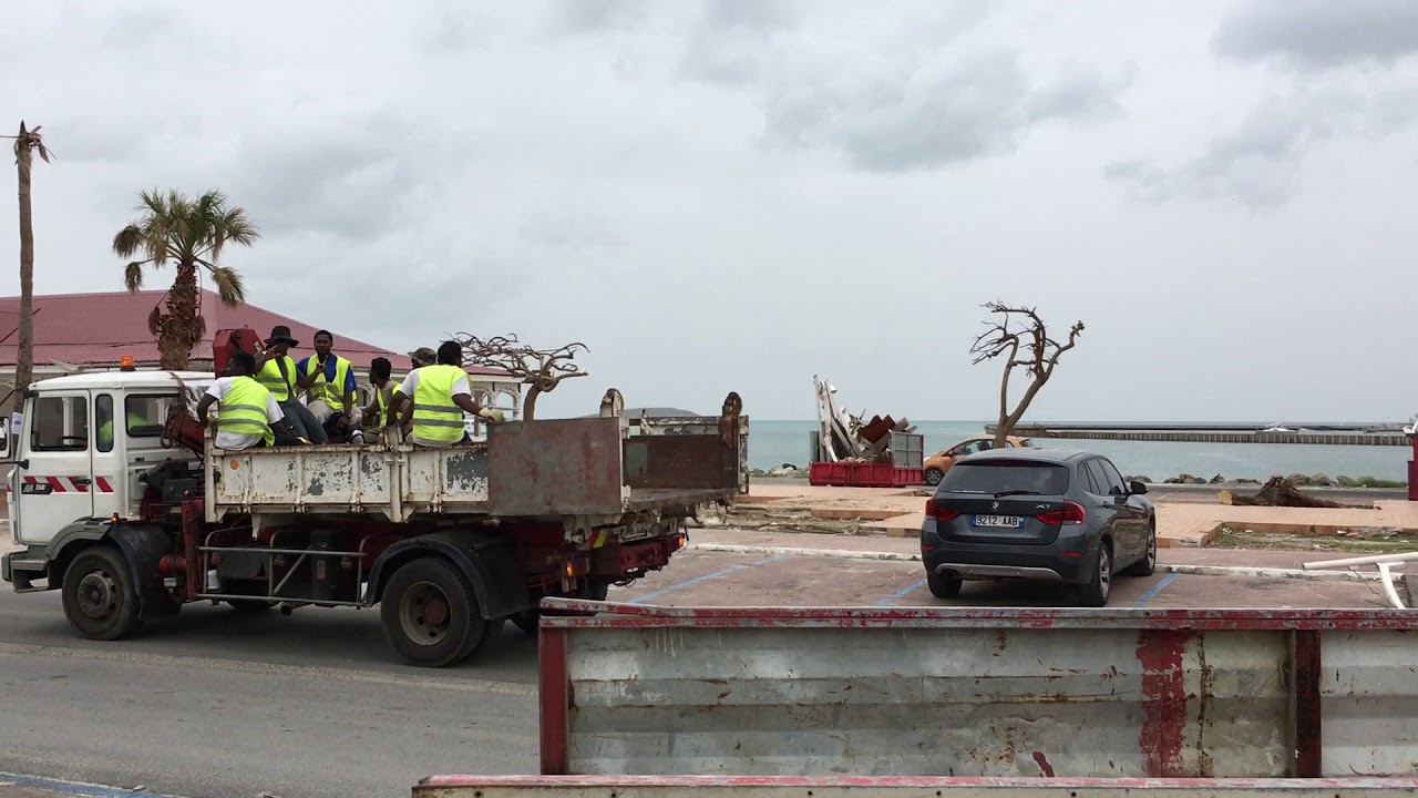 Marigot St Martin completely destroyed after Hurricane Irma