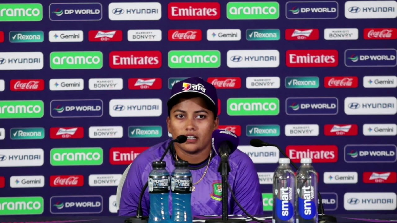Watch Pakistan v Bangladesh ICC Women's #T20WorldCup 2026 post-match media conference