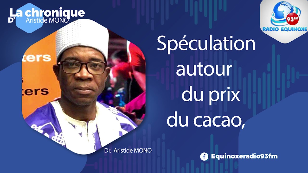 CHRONIQUE ARISTIDE MONO DU LUNDI 29 D&Eacute;CEMBRE 2025 - EQUINOXE TV