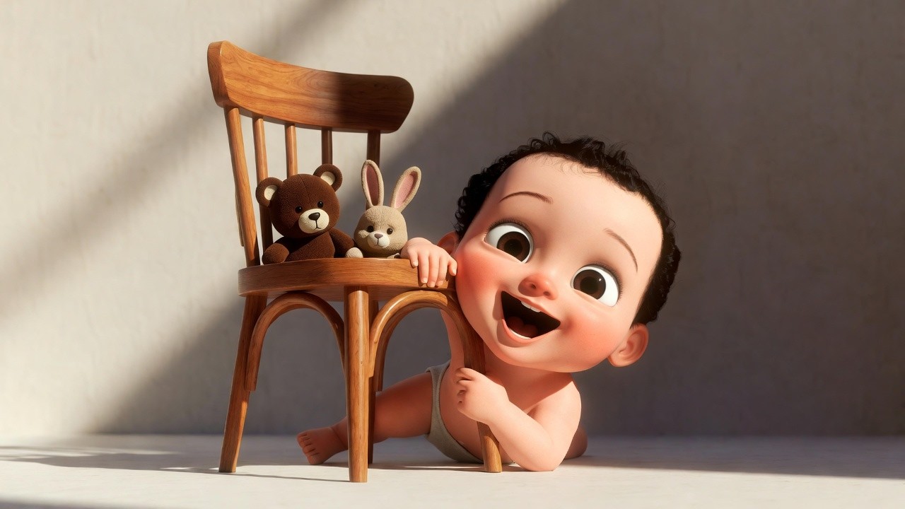 Wake Up, Little Baby 🌞🎵 | Cheerful Morning Nursery Rhyme & Baby Songs for Kids