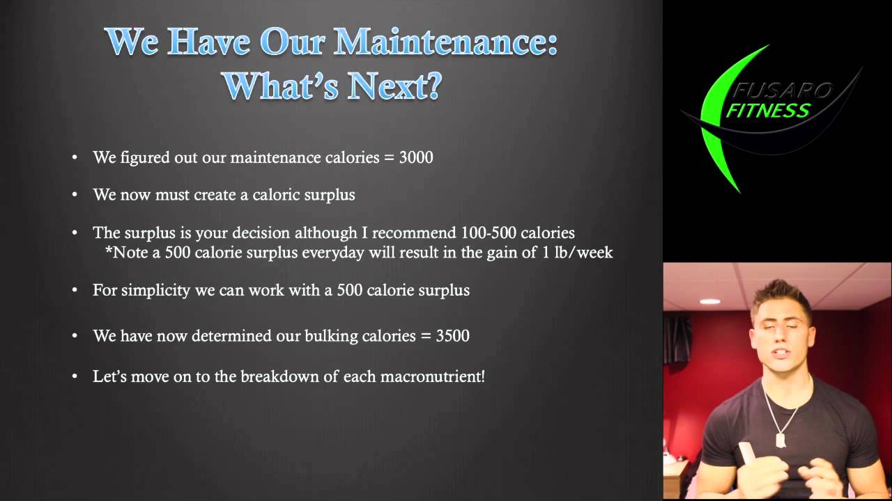 Macros For Bulking / Gaining Weight (Macros Part 3)