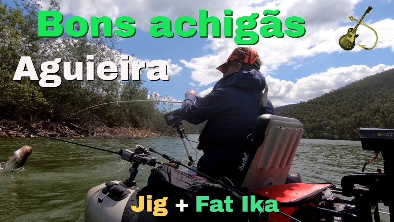 Achigãs com Jig e Ika | Aguieira