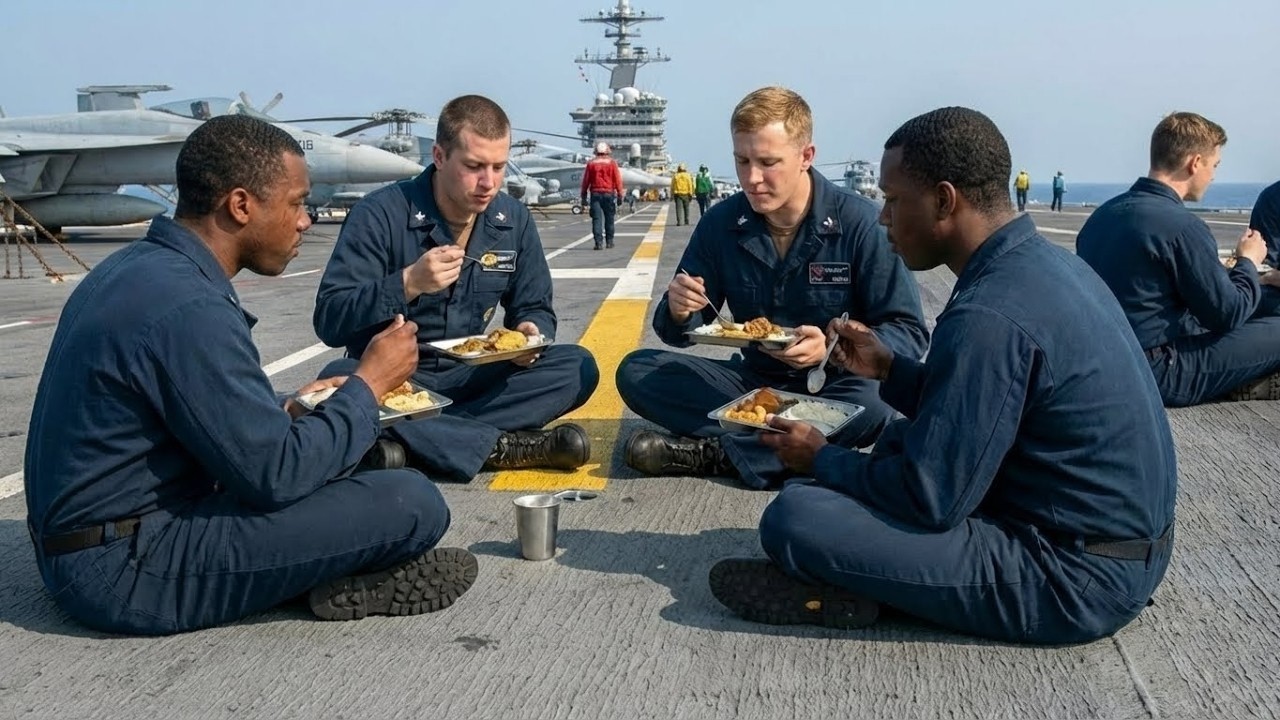 Как живут матросы самого низкого ранга на огромных авианосцах?