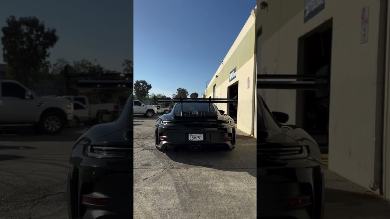 Gintani F1 Exhaust Porshe GT3RS! 🔥
