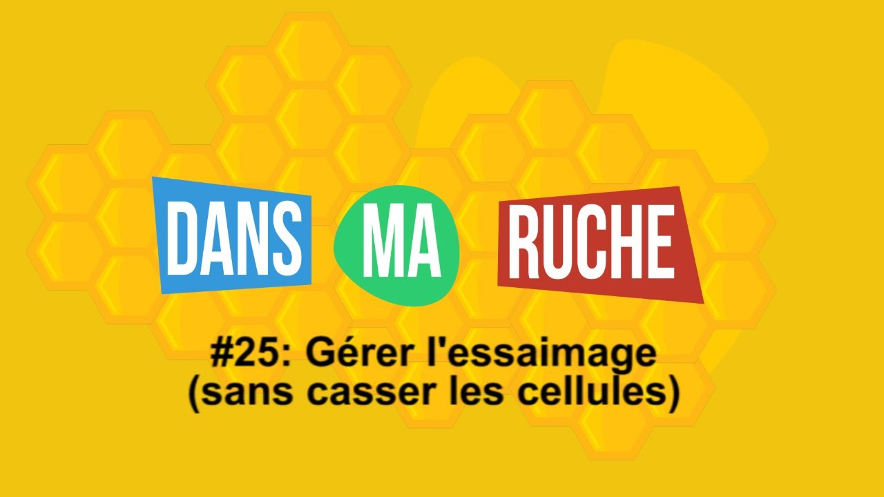 #25-Gérer l'essaimage (sans casser les cellules royales)