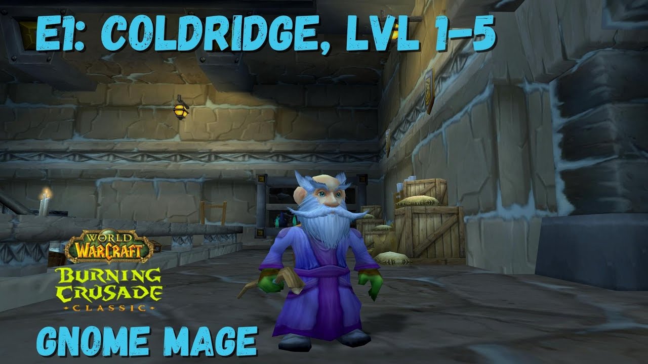 World of Warcraft: TBC Classic | Episode 1 - Gnome Mage Leveling Gameplay!