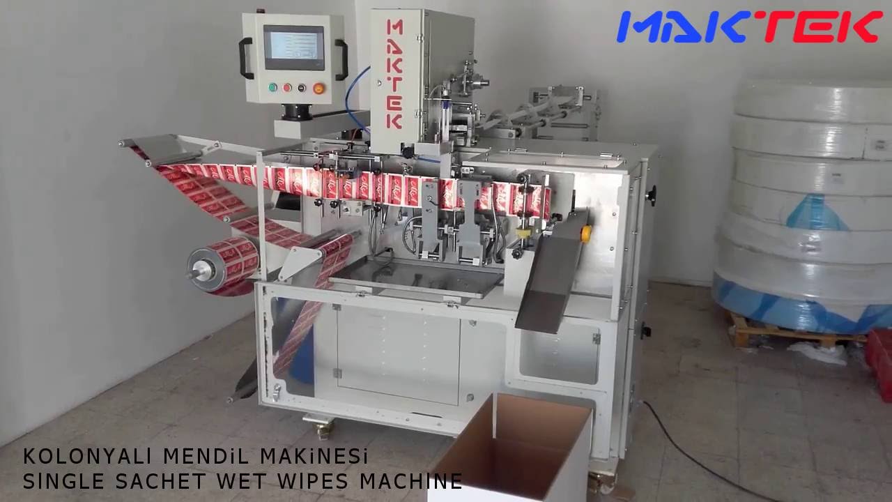 KOLONYALI MENDİL MAKİNESİ -YENİ 2016- REFRESHMENT TOWEL MACHINE NEW 2016