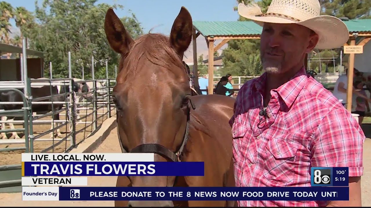 Horses 4 Heroes helps Las Vegas veterans and first responders using equine therapy
