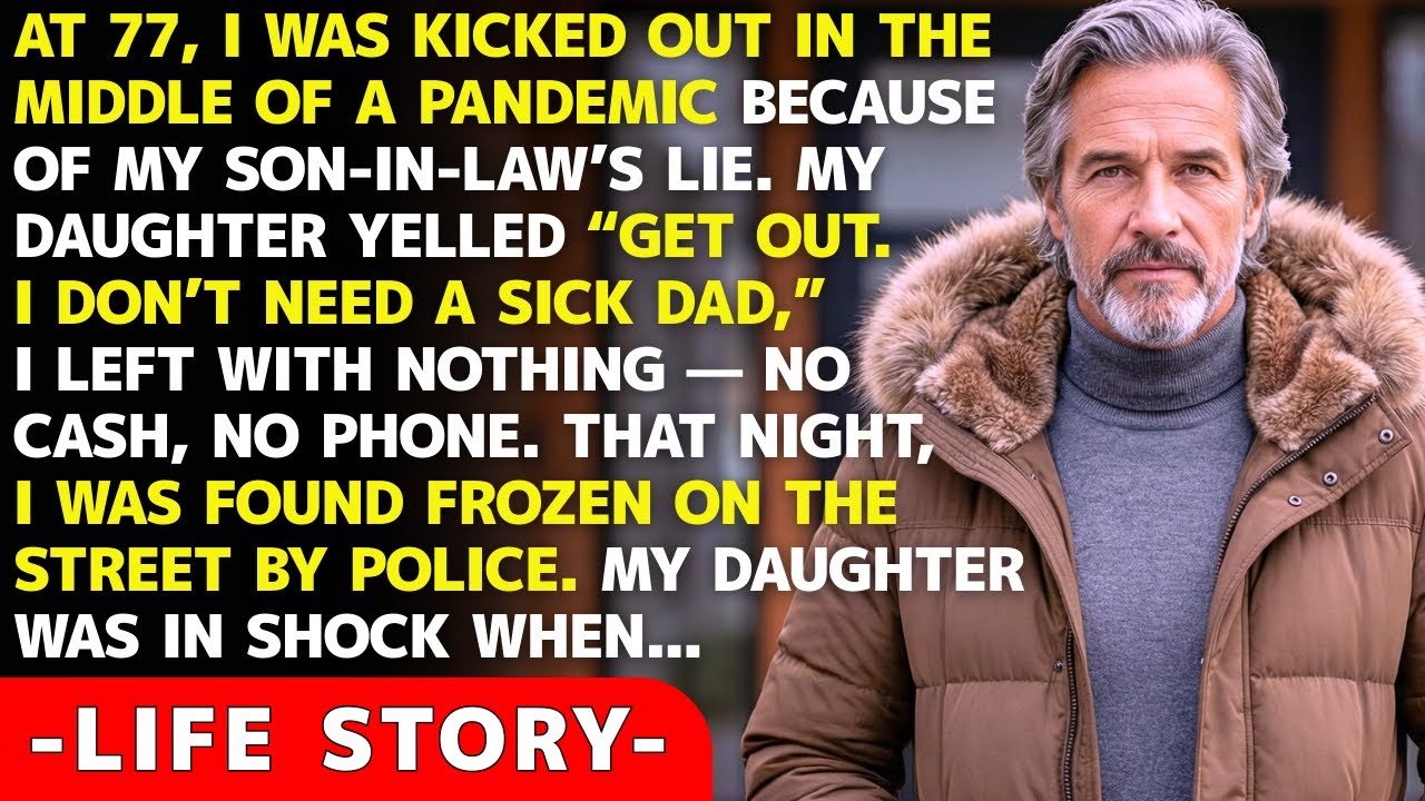 At 77, I Was Kicked Out During a Pandemic Over My Son-in-Law’s Lie—My Daughter Went Pale When...