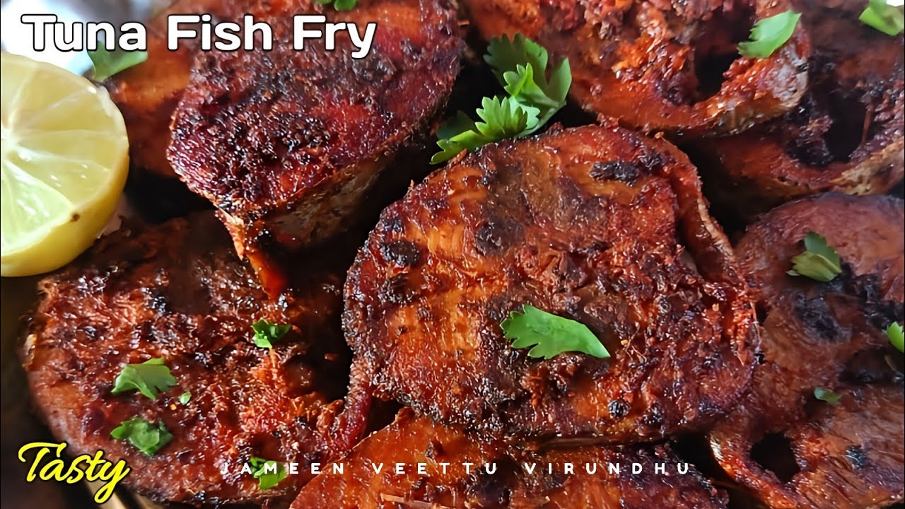 Tuna Fish Fry | Crispy Tuna Fish Fry | Spicy Masala Fish Fry Recipe | How to Make Spicy Fish Fry