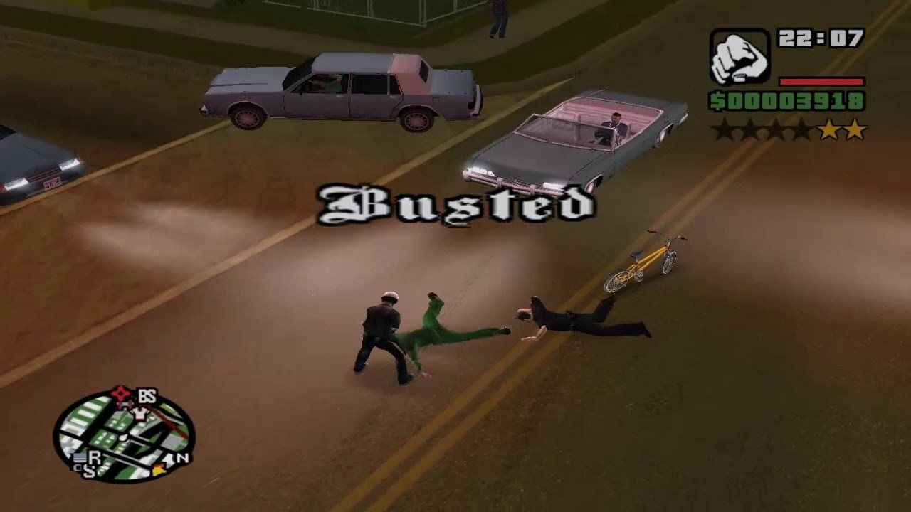 GTA San Andreas - Busted Compilation #1